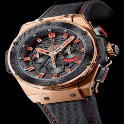 hublot f1 king power red gold replica|hublot f1 watch price.